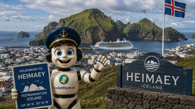 RUTGER, HOE SCOORT HEIMAEY IJSLAND ALS CRUISE HAVEN ?